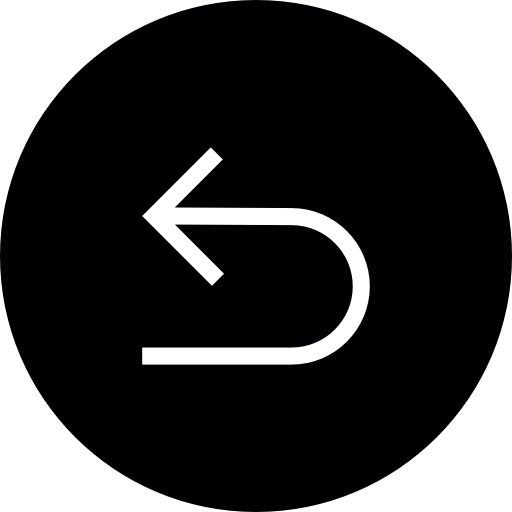 Curved Left Arrow Button
